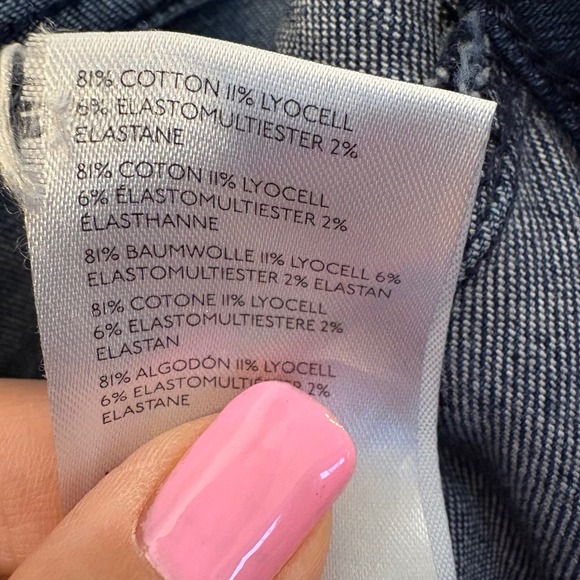 PILCRO Dark Wash Bootcut Jeans Size 28 - Picture 8 of 8